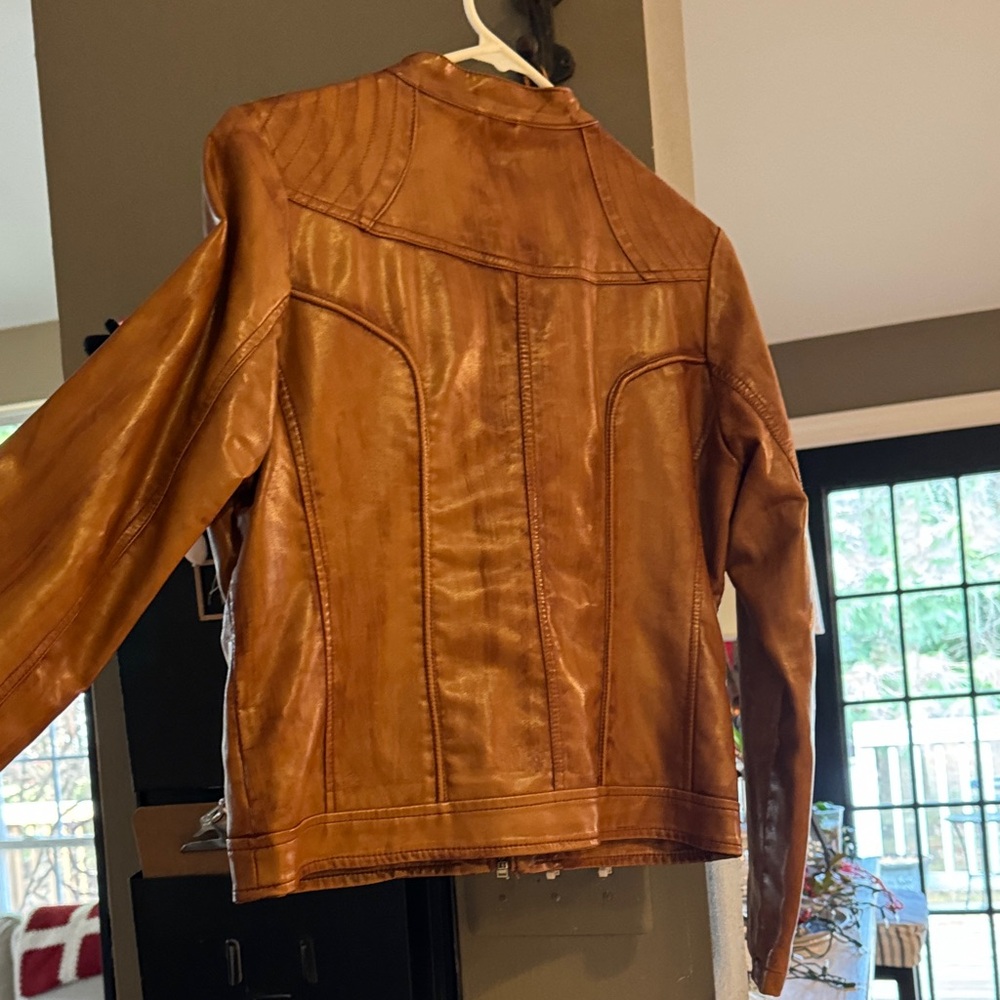 Brown Leather Jacket - image 5